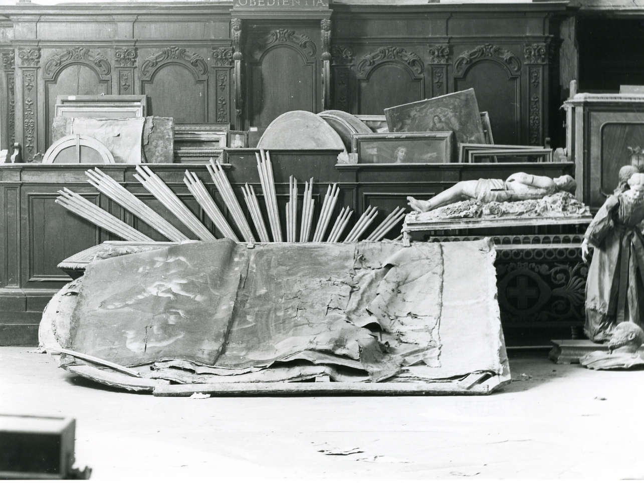 CORO - manifattura napoletana (Prima metà sec. XVIII)