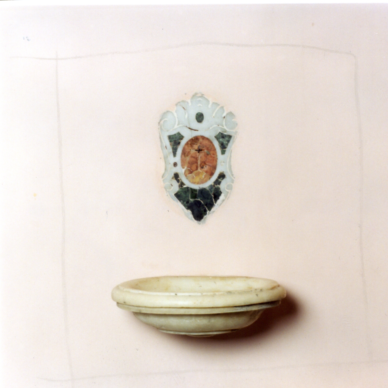 acquasantiera - bottega napoletana (prima metà sec. XIX)