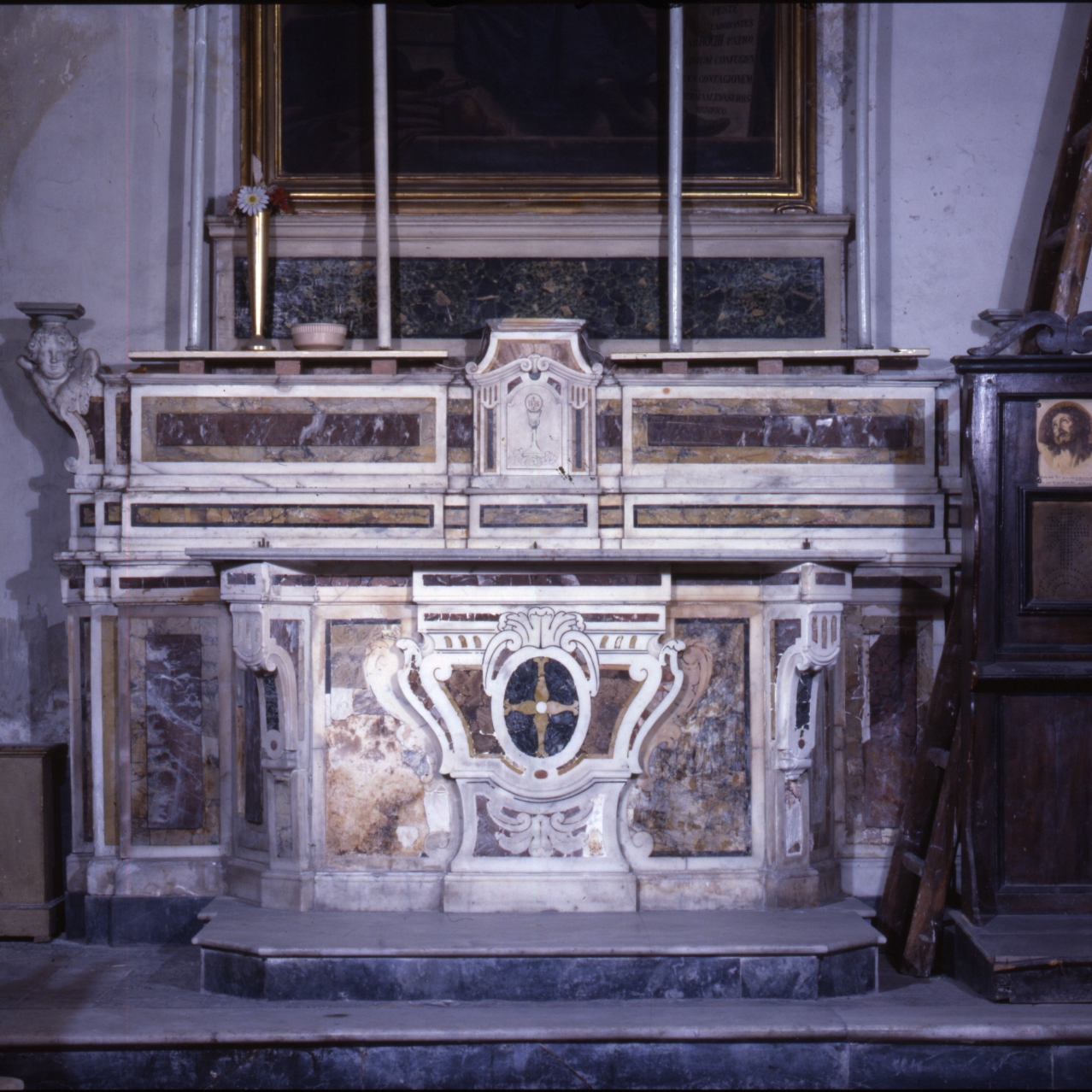 altare - bottega napoletana (primo quarto sec. XX)