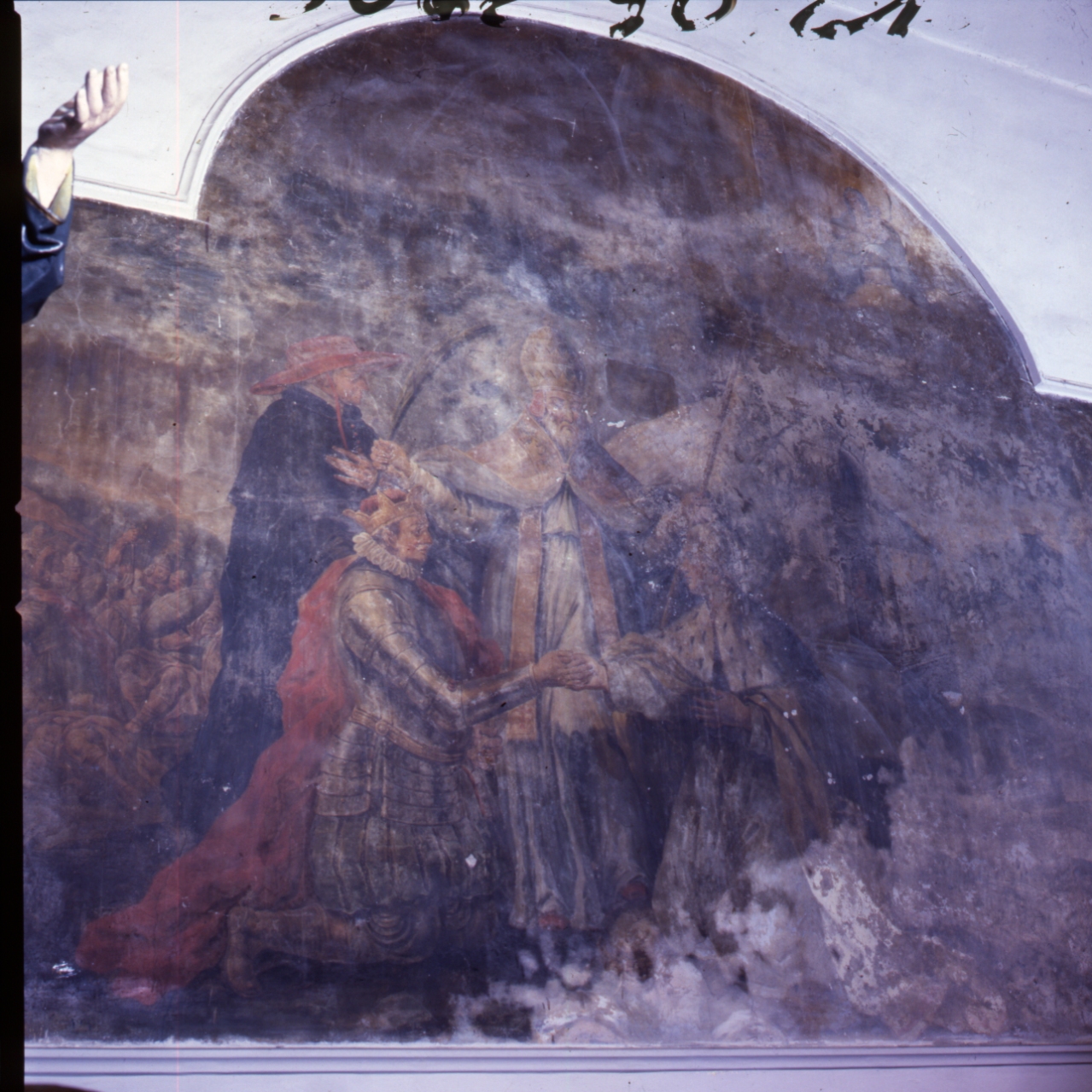 dipinto, elemento d'insieme - ambito napoletano (primo quarto sec. XVIII)