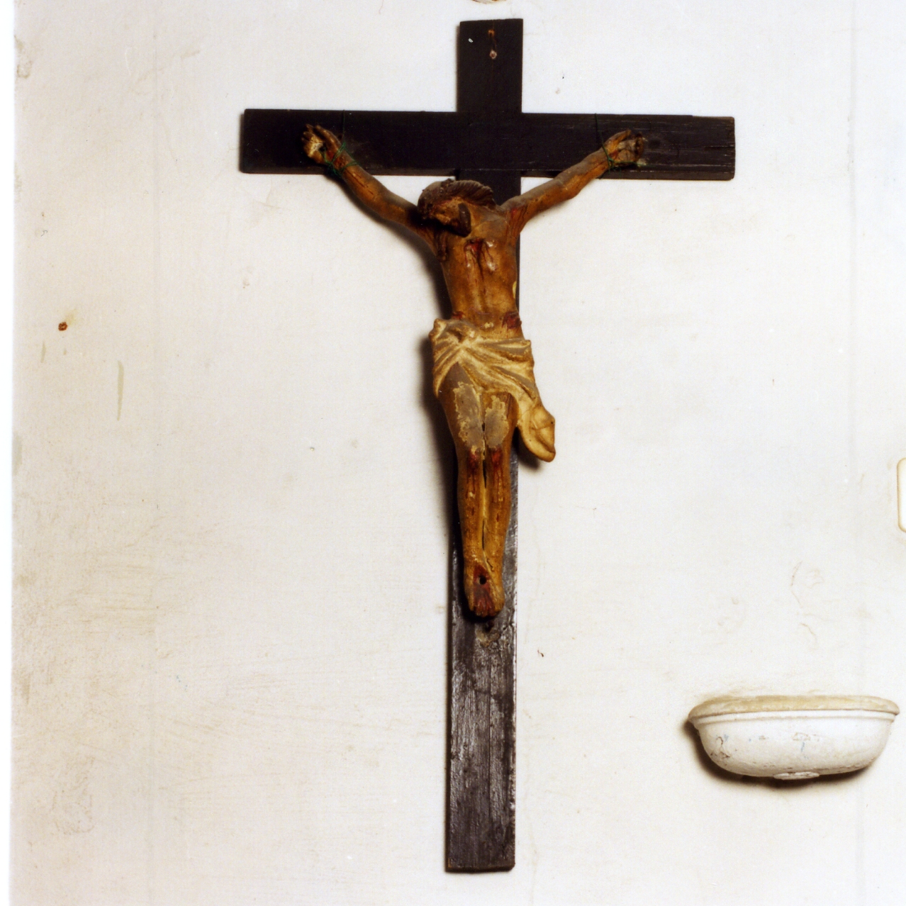 crocifisso - bottega napoletana (prima metà sec. XVIII)