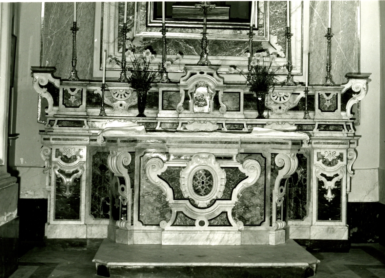 altare - bottega napoletana (metà sec. XVIII)