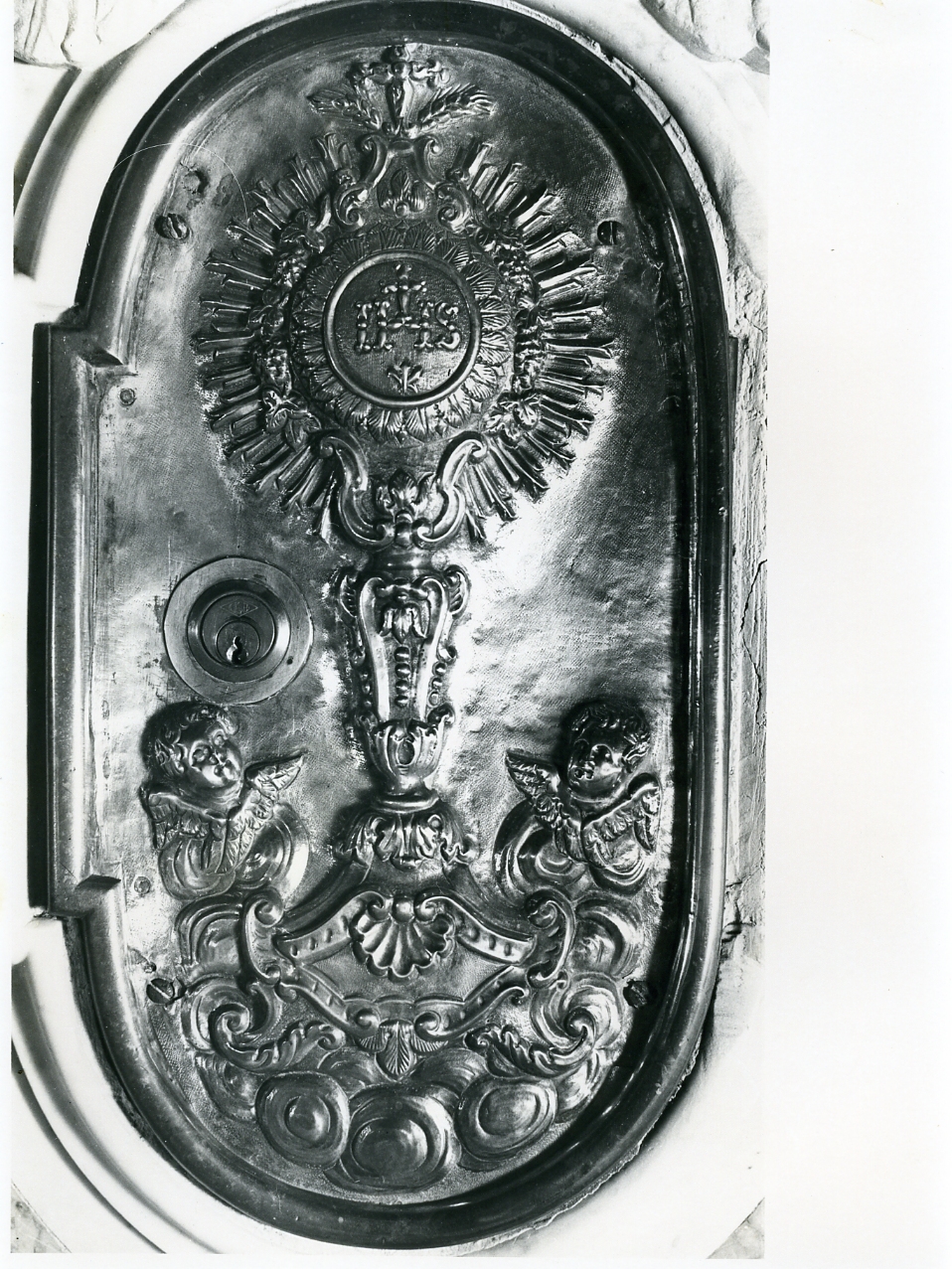 sportello di tabernacolo - bottega napoletana (prima metà sec. XVIII)