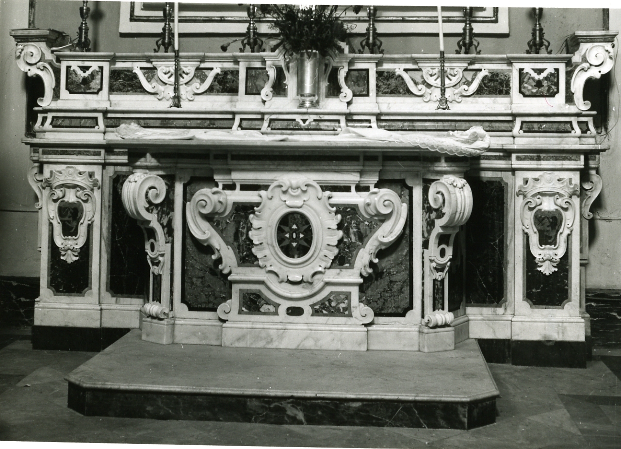 altare - bottega napoletana (metà sec. XVIII)