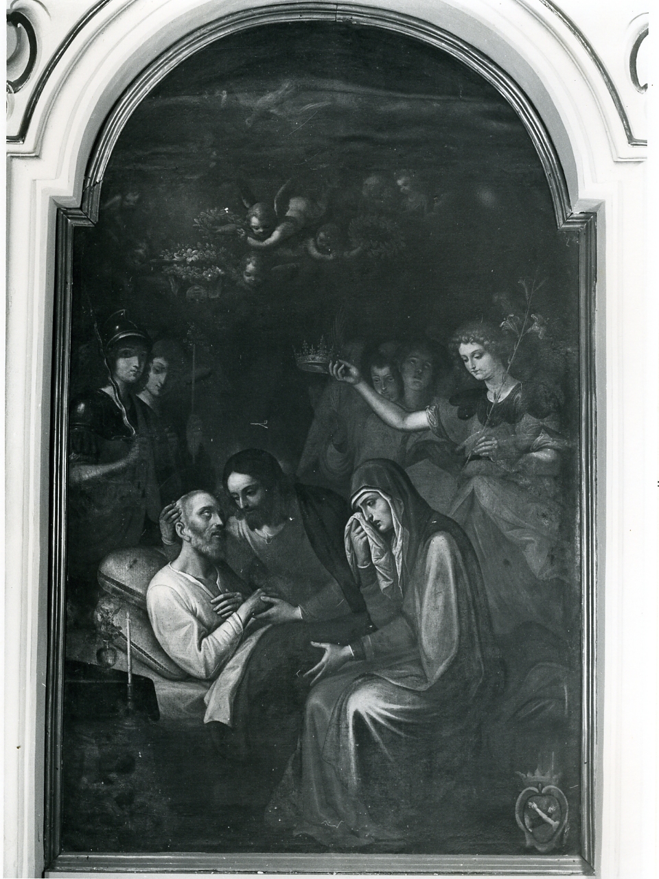 morte di San Giuseppe (dipinto) - ambito napoletano (fine sec. XVIII)