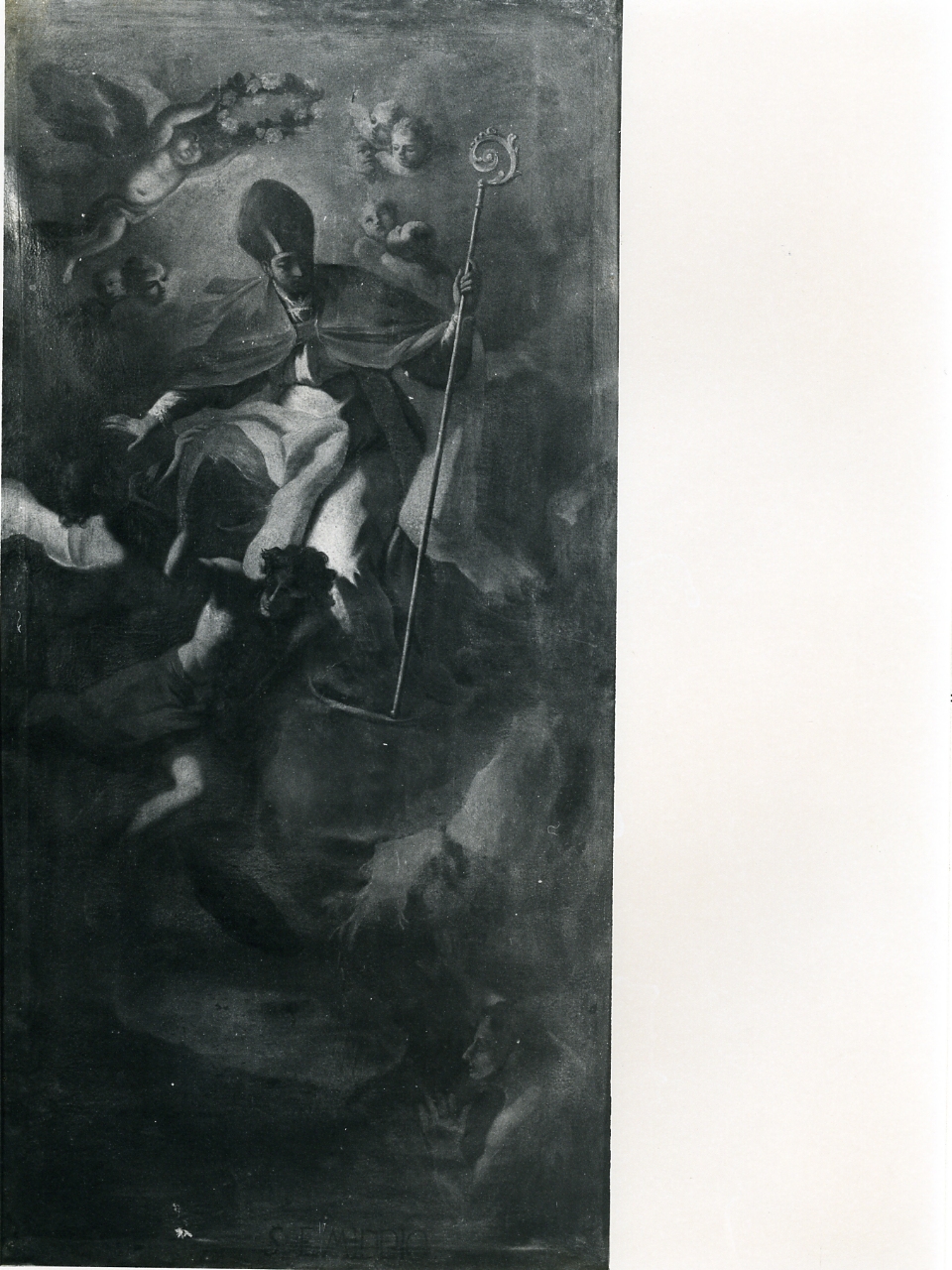 Santo (dipinto) - ambito napoletano (seconda metà sec. XVIII)