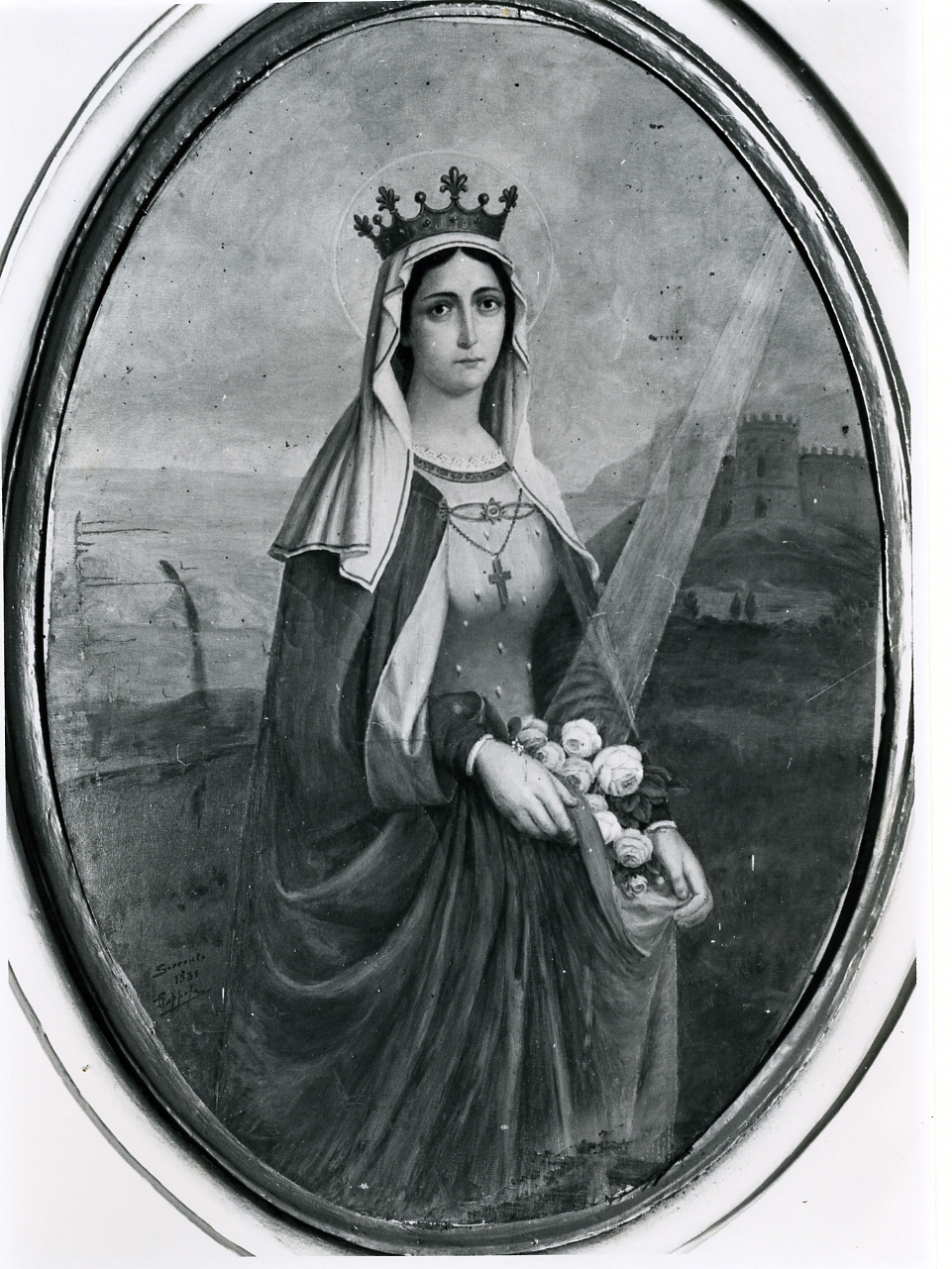 Santa (dipinto) - ambito napoletano (sec. XX)