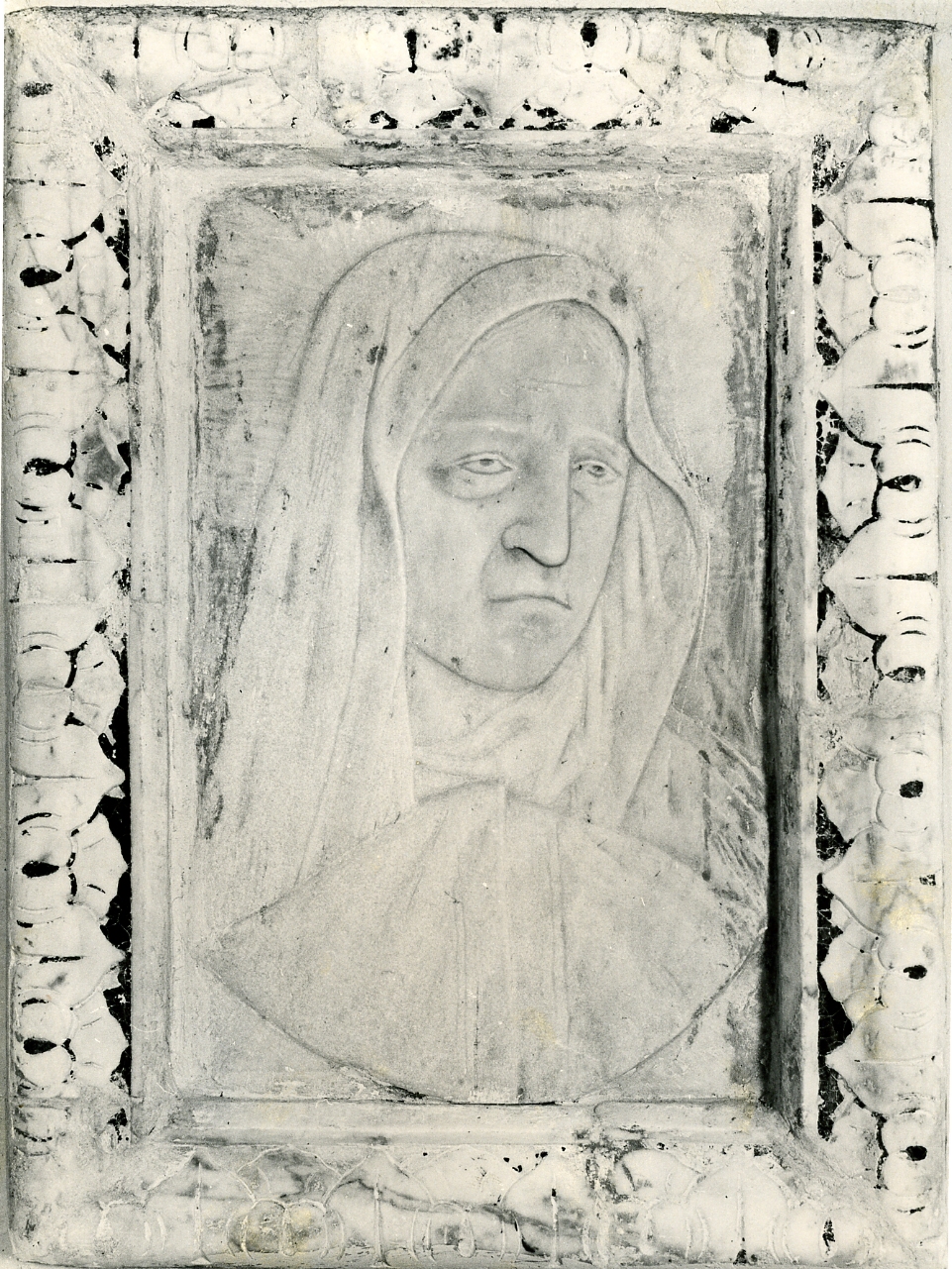 frate (rilievo) - bottega napoletana (prima metà sec. XIX)