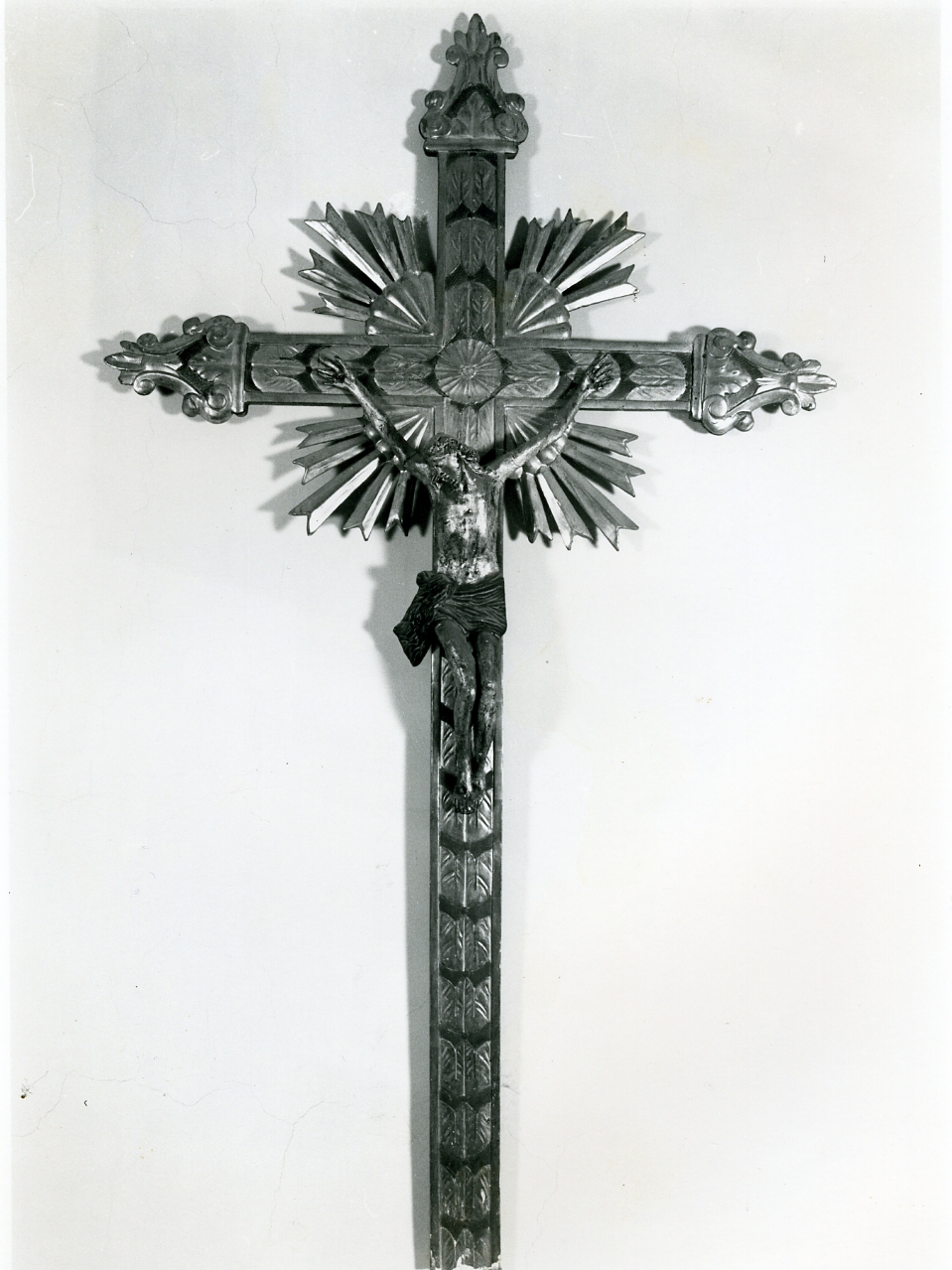 crocifisso - bottega napoletana (prima metà sec. XIX)