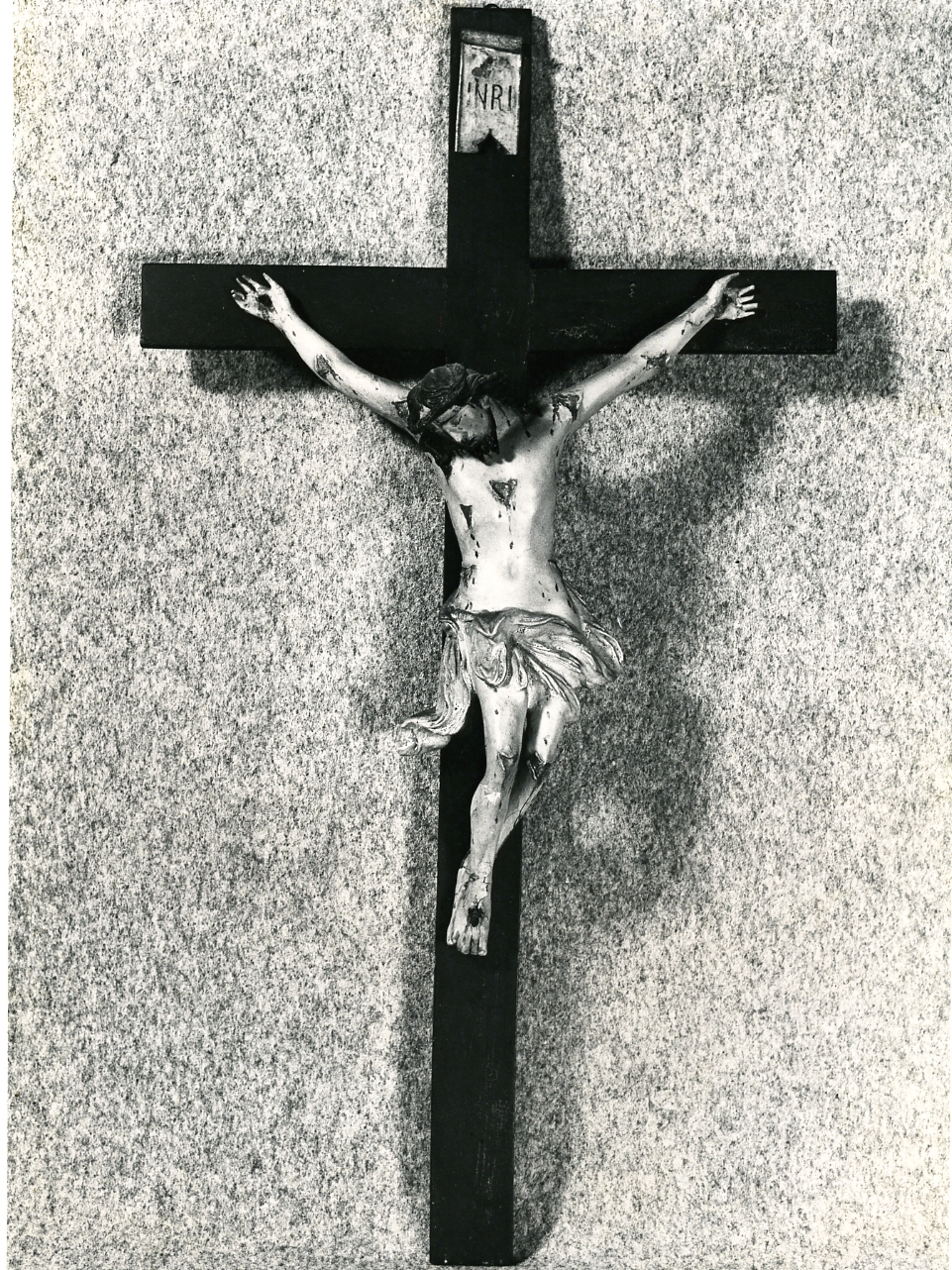 crocifisso - bottega napoletana (prima metà sec. XX)