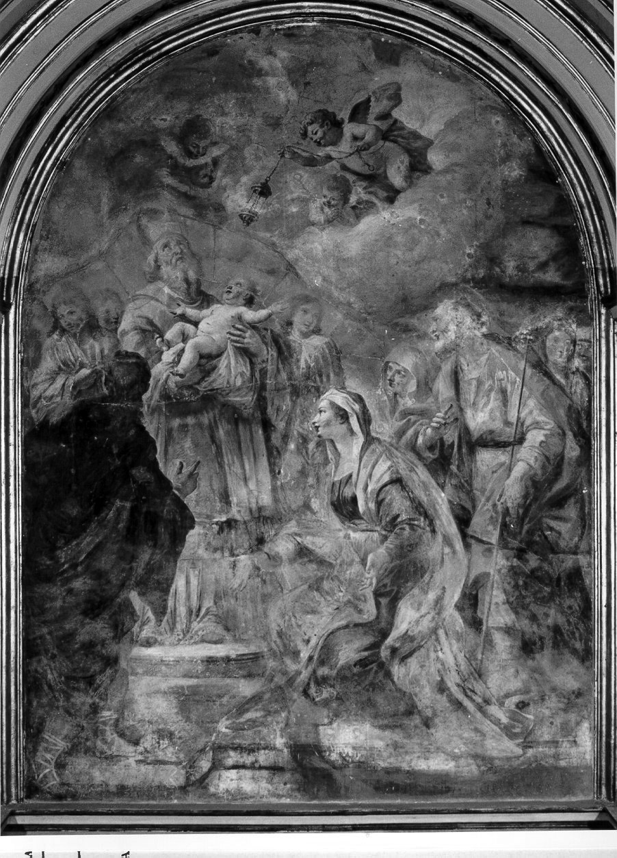 adorazione dei Re Magi (dipinto) di De Matteis Paolo (fine/inizio secc. XVII/ XVIII)