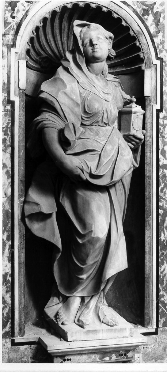allegoria della Prudenza (statua) di Falcone Andrea (sec. XVII)