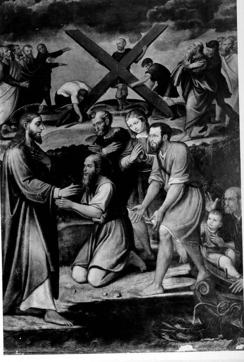 vocazione di San Pietro e Sant'Andrea (dipinto) - ambito napoletano (metà sec. XVI)