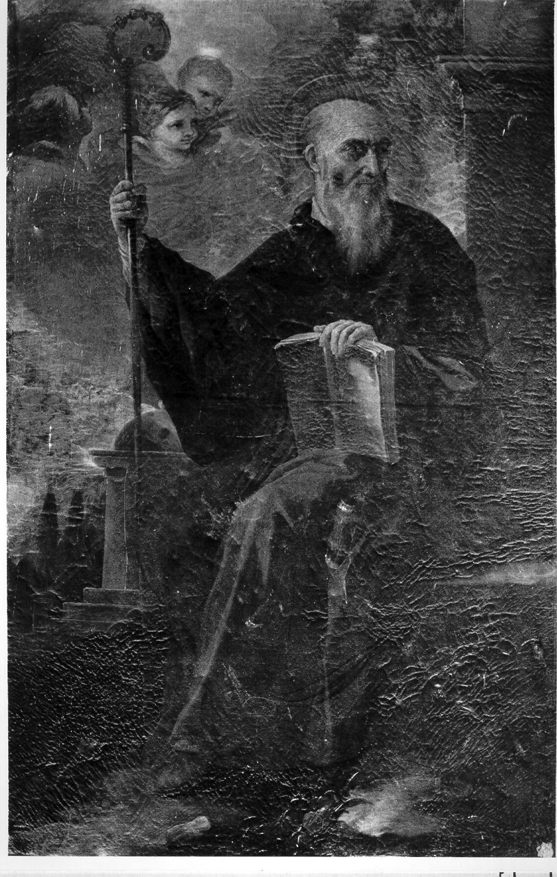 San Benedetto (dipinto) di Malinconico Nicola (seconda metà sec. XVII)