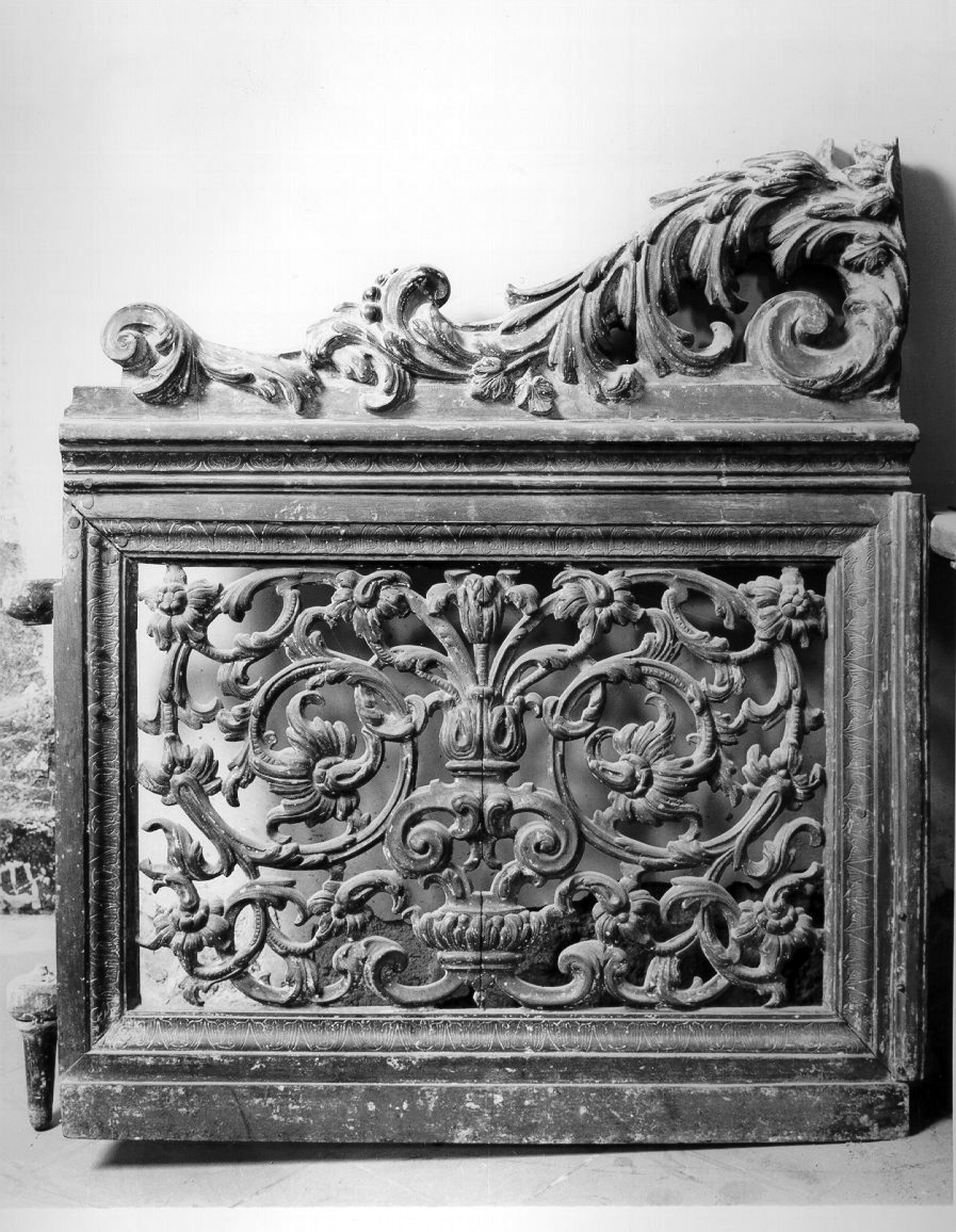 cancello di balaustrata di Polverino Gaetano (sec. XVII)