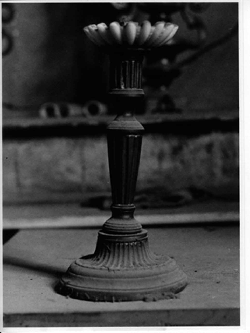 CANDELABRO - manifattura napoletana (Prima metà sec. XX)