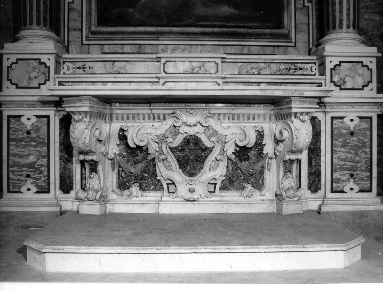 altare - bottega napoletana (metà sec. XVIII)