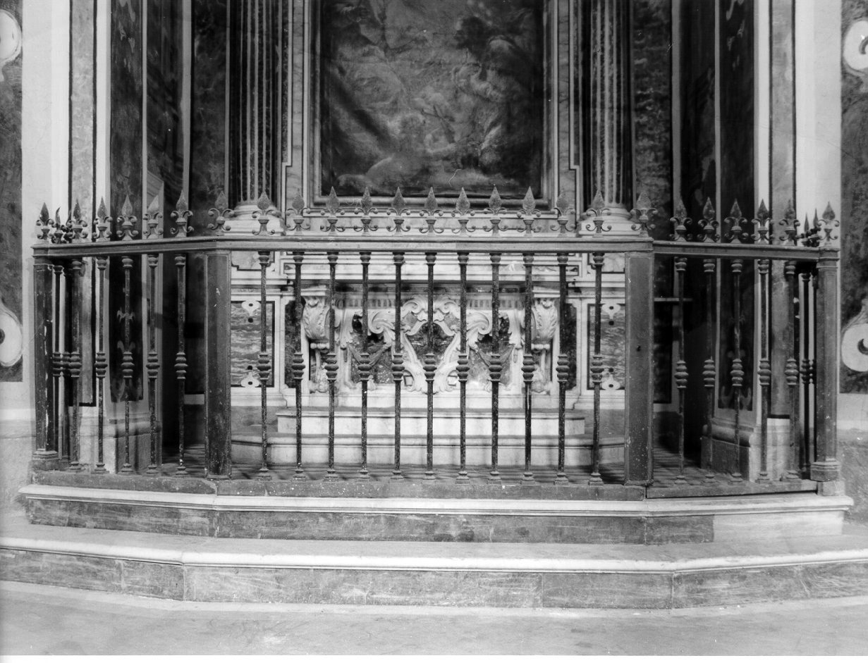 cancellata di altare di Polverino Gaetano (sec. XVII)