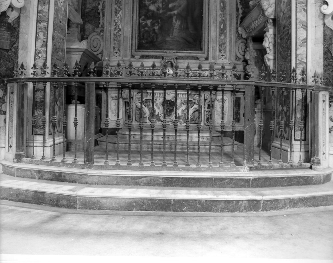 cancellata di cappella di Polverino Gaetano (sec. XVII)