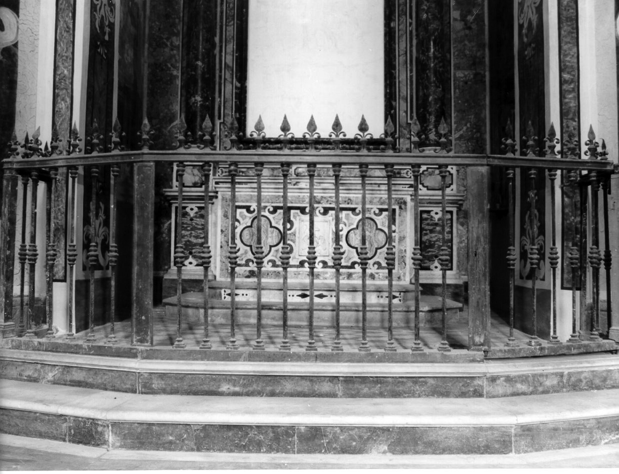 cancellata di cappella di Polverino Gaetano (fine sec. XVII)