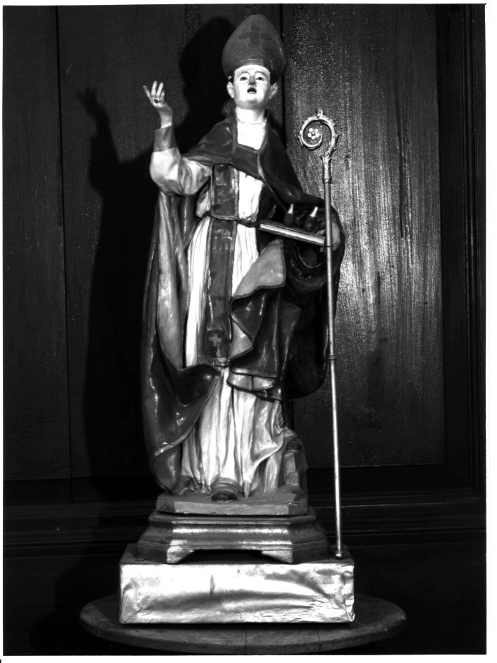 San Gennaro (statuetta devozionale) - bottega napoletana (fine sec. XIX)