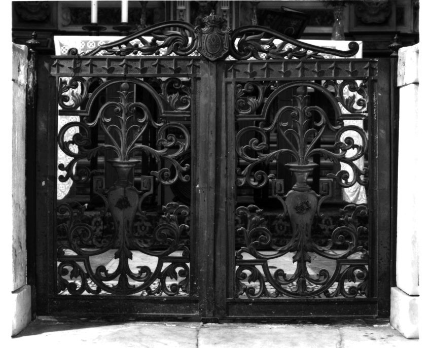 cancello di balaustrata - bottega napoletana (sec. XX)
