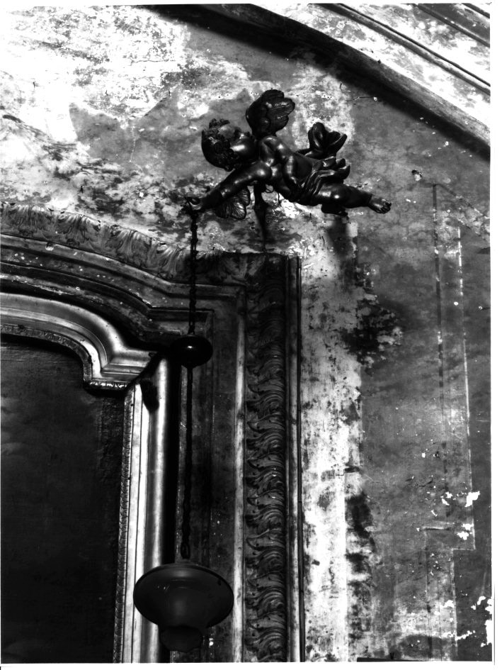 candelabro, serie - bottega napoletana (fine sec. XIX)