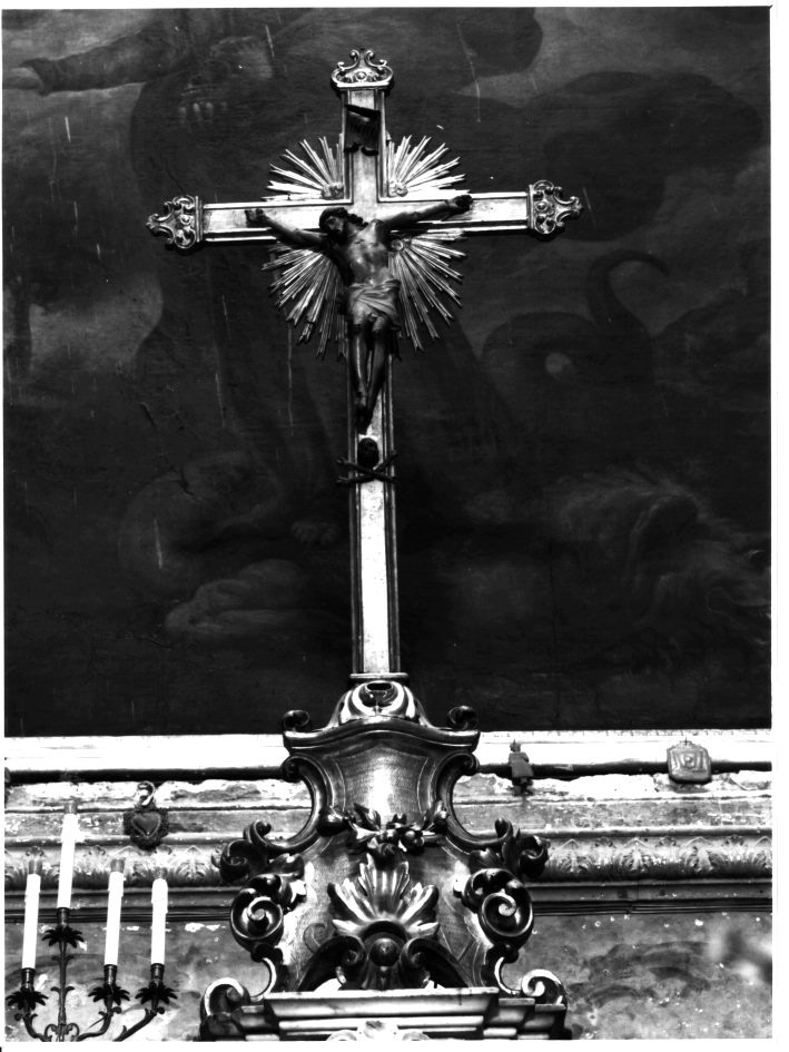 croce d'altare - bottega napoletana (metà sec. XIX)
