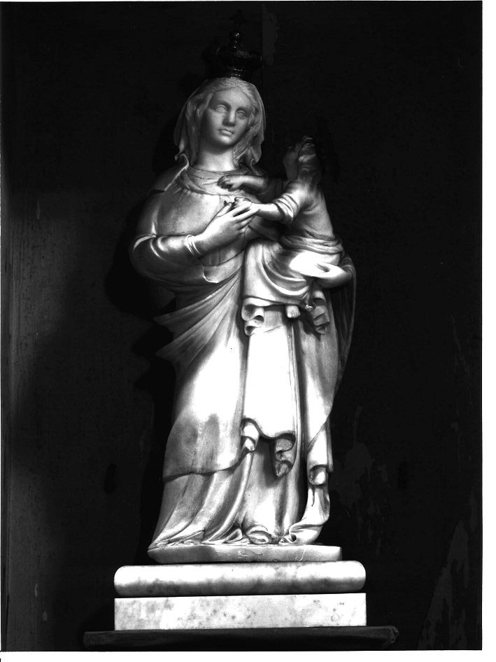 Madonna con Bambino (scultura) - ambito napoletano (inizio sec. XVI)