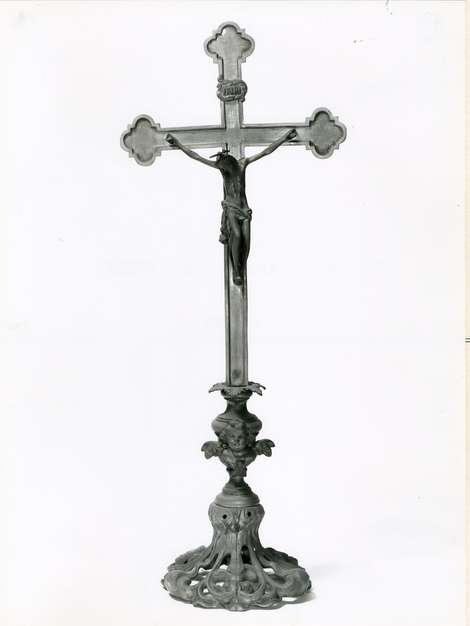 croce d'altare - bottega napoletana (inizio sec. XX)