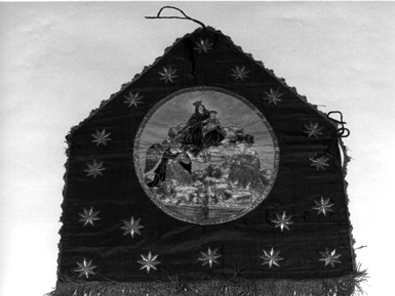 stendardo - manifattura napoletana (inizio sec. XIX)