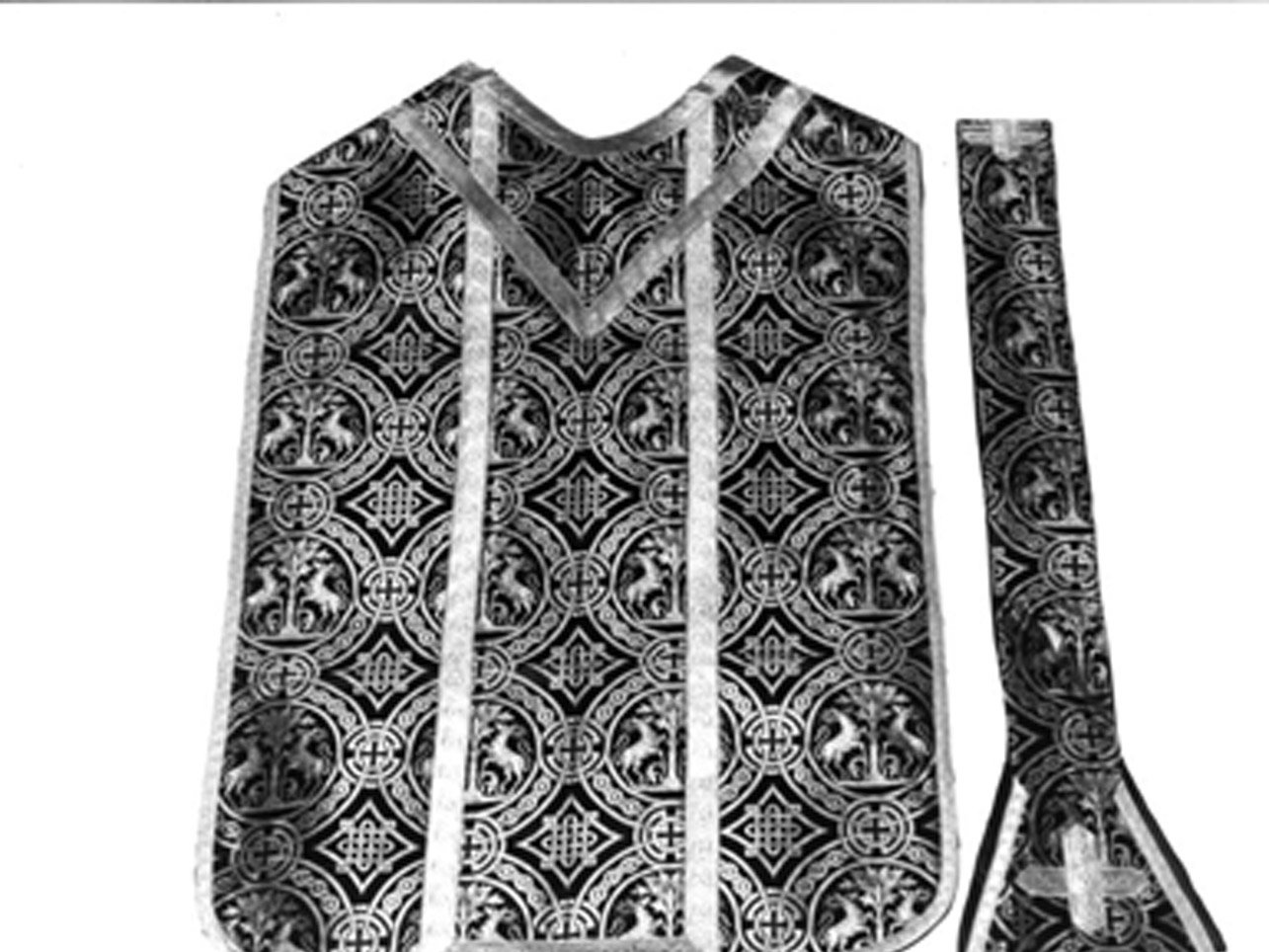 paramento liturgico - manifattura napoletana (inizio sec. XX)