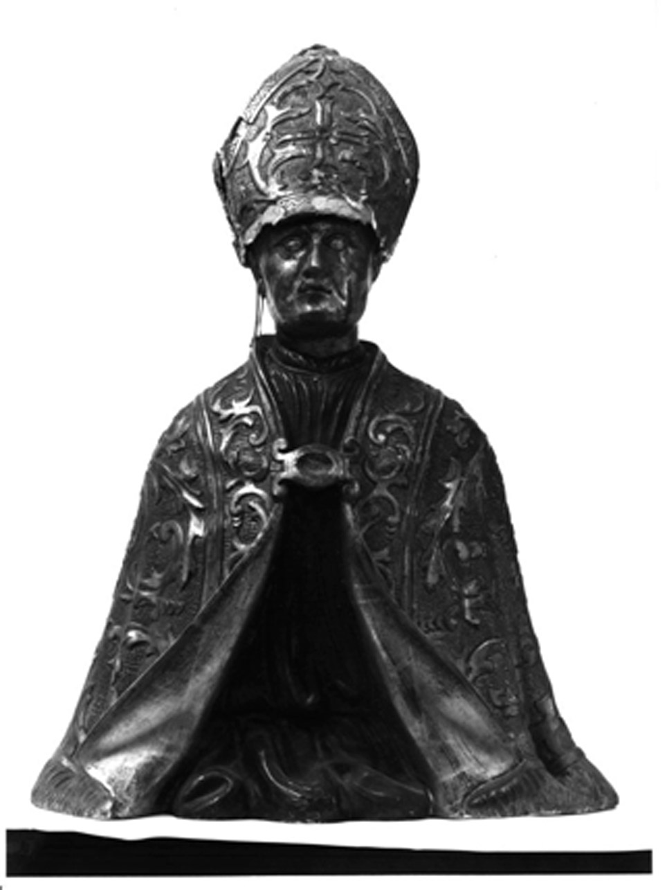 San Gennaro (busto) - bottega napoletana (prima metà sec. XIX)