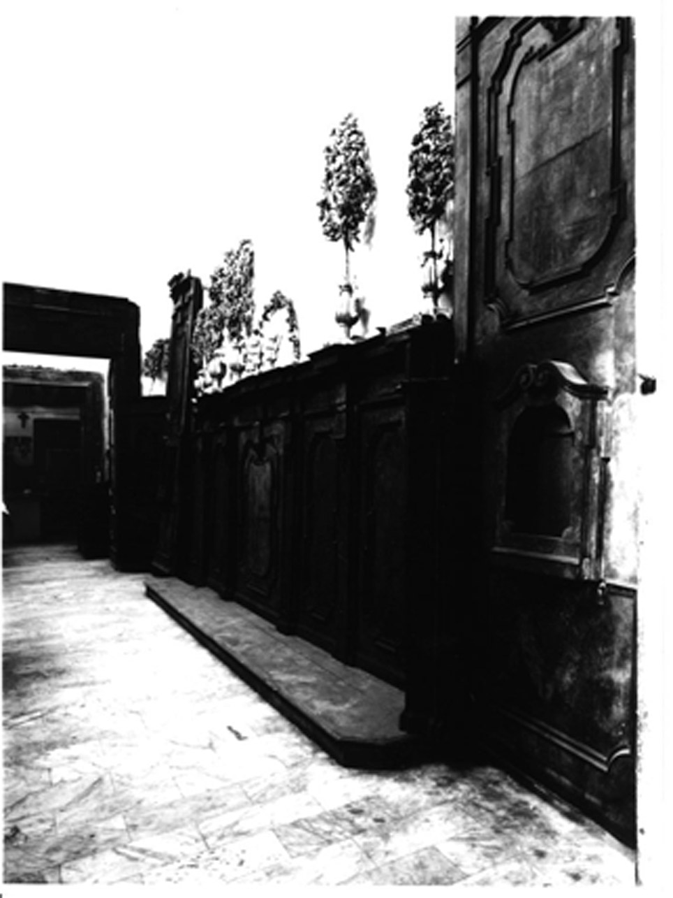 stalli del coro - bottega napoletana (metà sec. XVII)