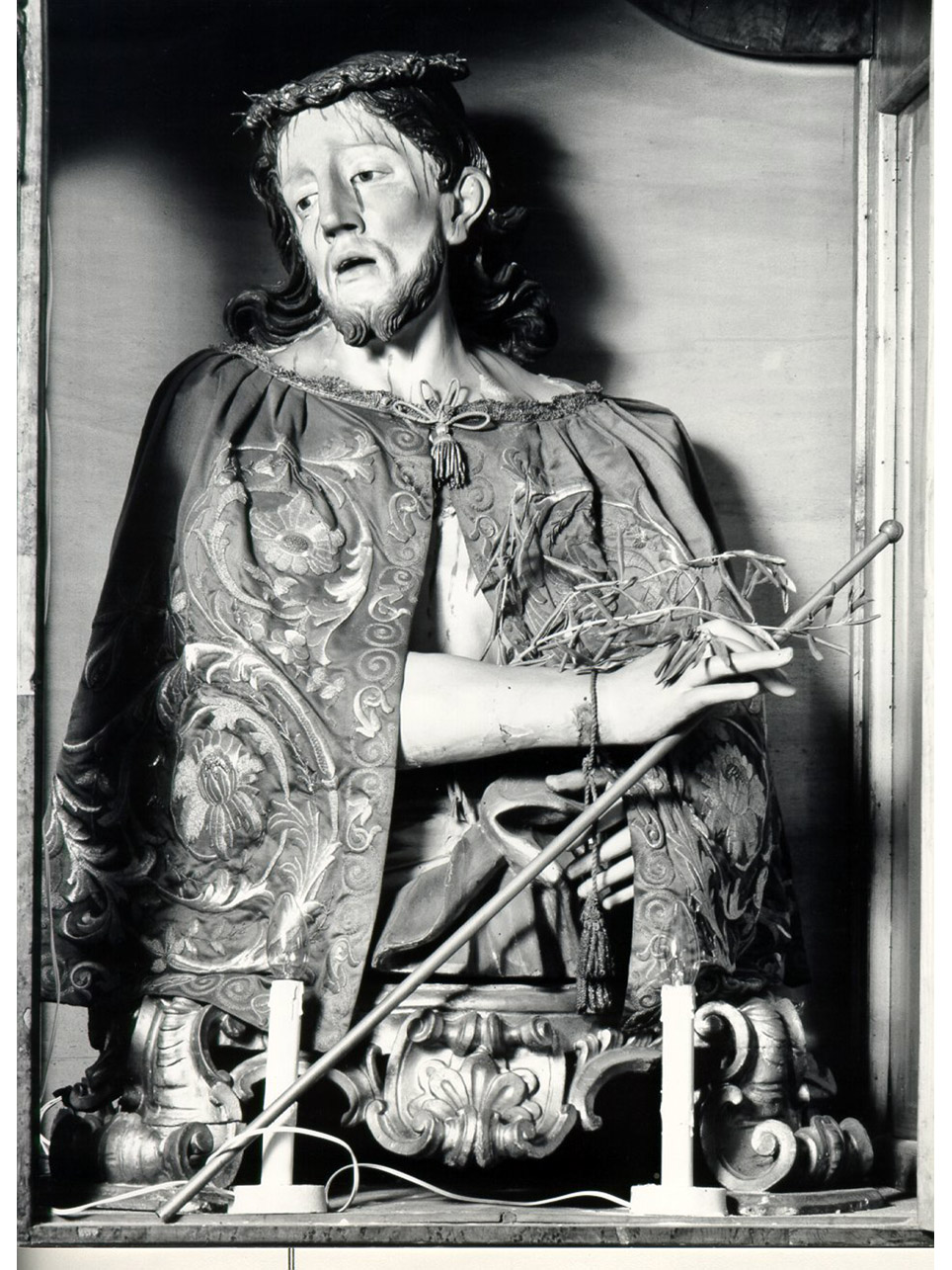 ECCE HOMO (SCULTURA) - AMBITO NAPOLETANO (Seconda metà sec. XVIII)