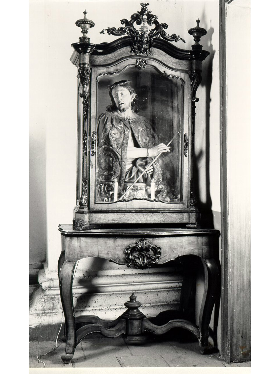 CONSOLE, ELEMENTO D'INSIEME - manifattura napoletana (Prima metà sec. XIX)