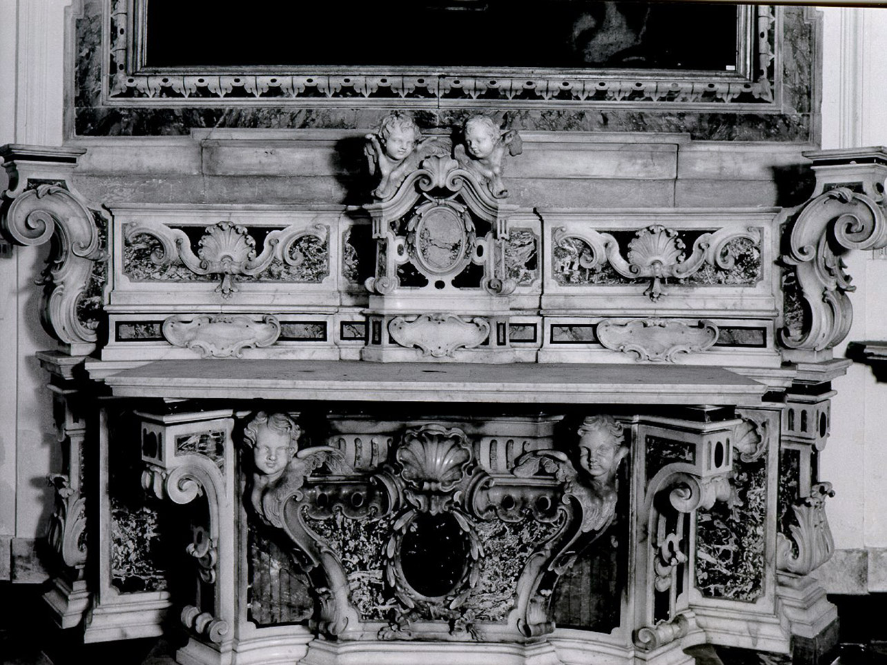ALTARE - BOTTEGA NAPOLETANA (Seconda metà sec. XVIII)
