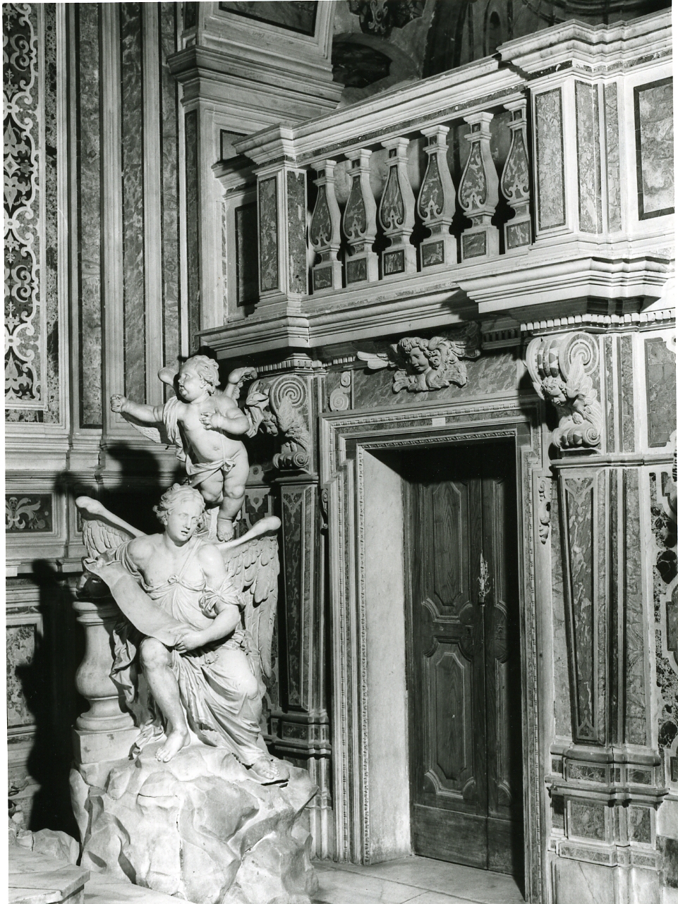 PUTTI REGGIMENSOLA (MOSTRA DI PORTA A RILIEVO) - BOTTEGA NAPOLETANA (Seconda metà sec. XVIII)