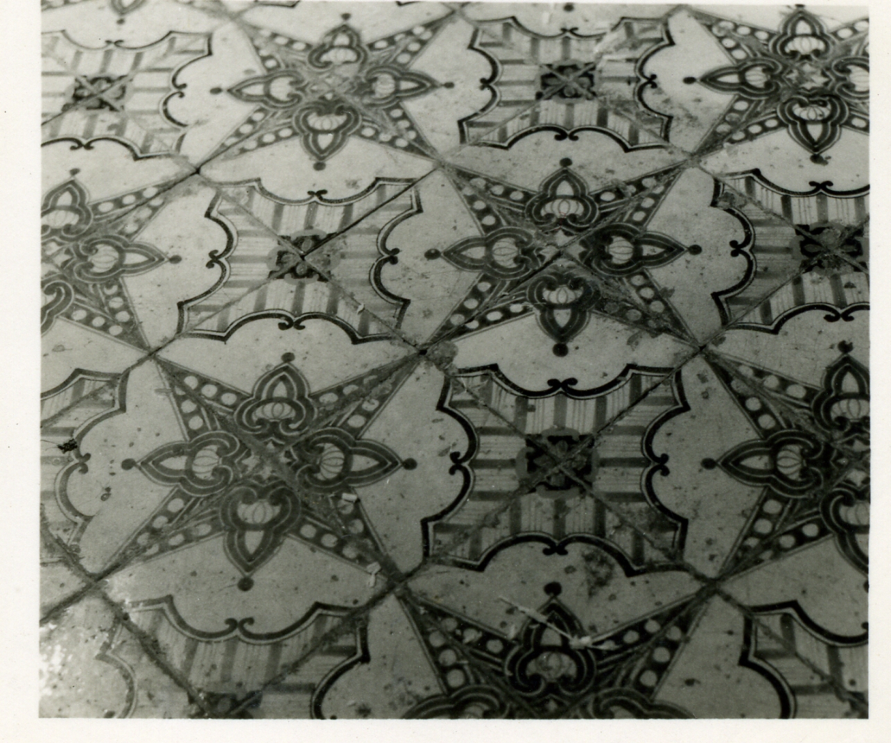 pavimento - bottega napoletana (sec. XIX)