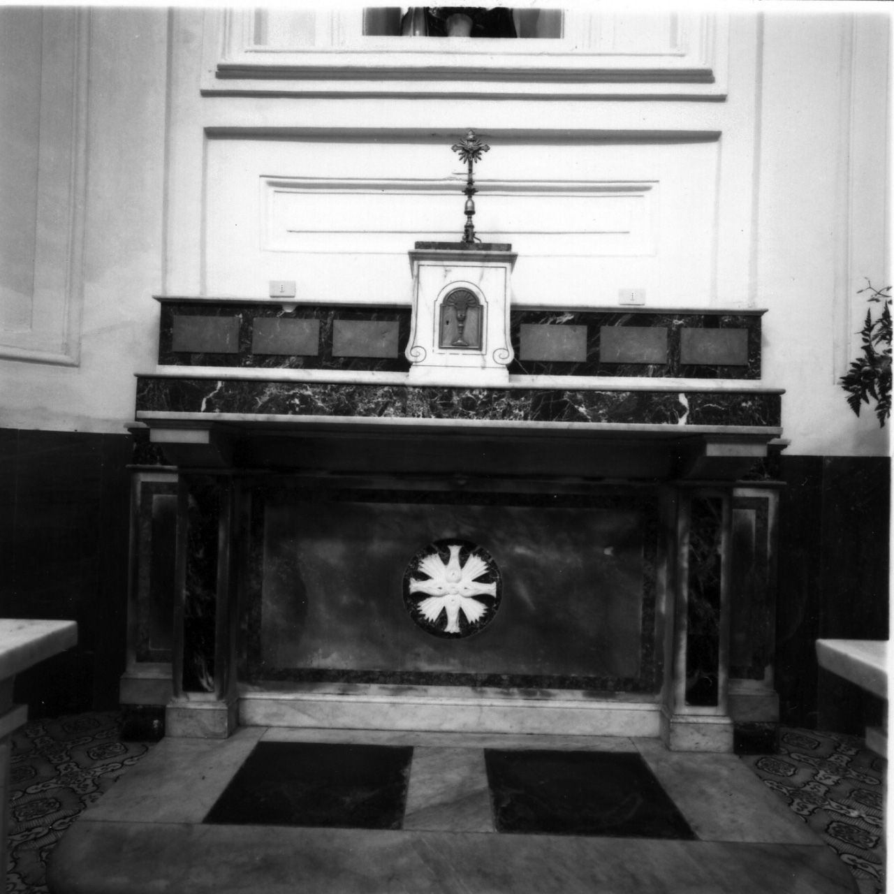 sportello di tabernacolo - bottega napoletana (metà sec. XX)