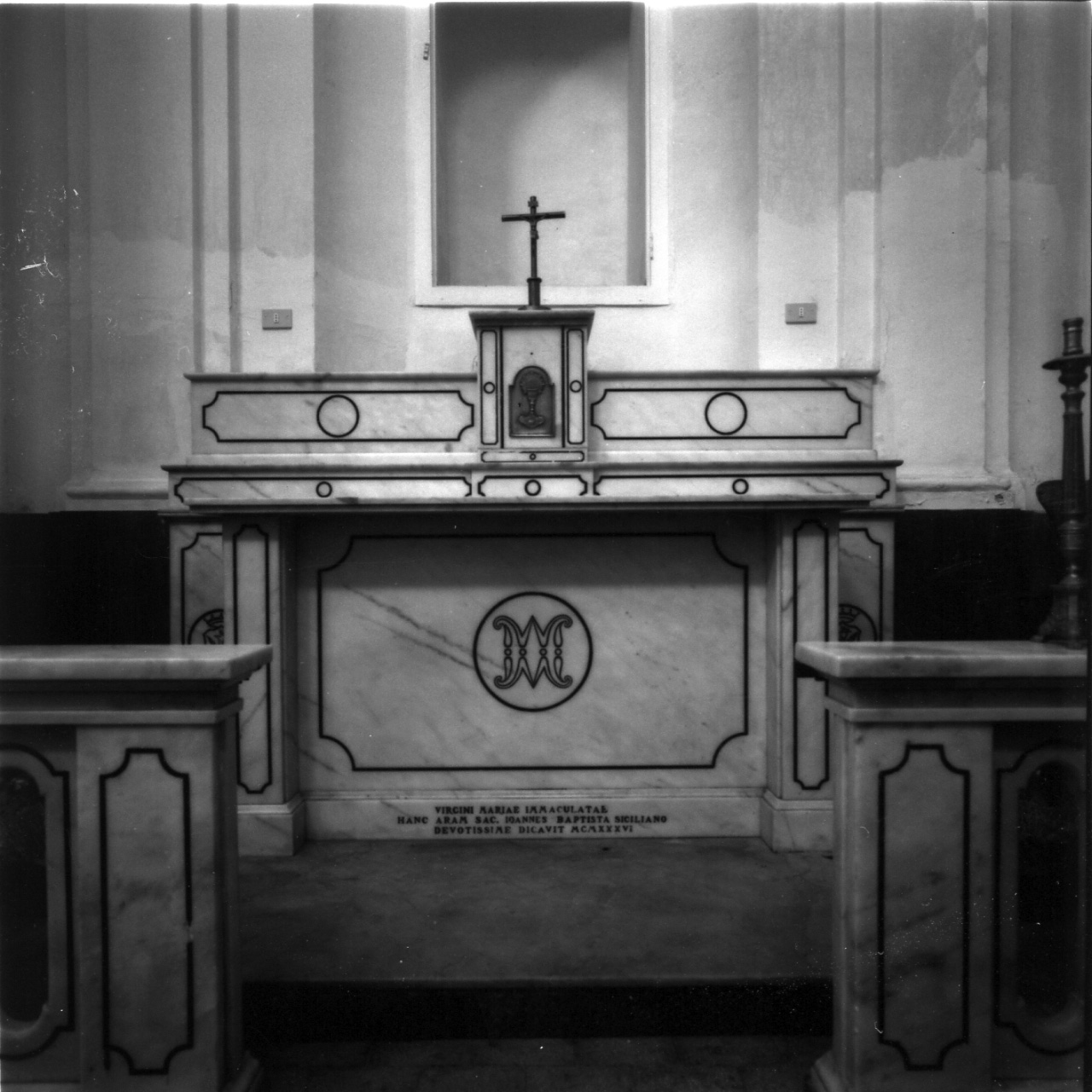 sportello di tabernacolo - bottega napoletana (sec. XX)