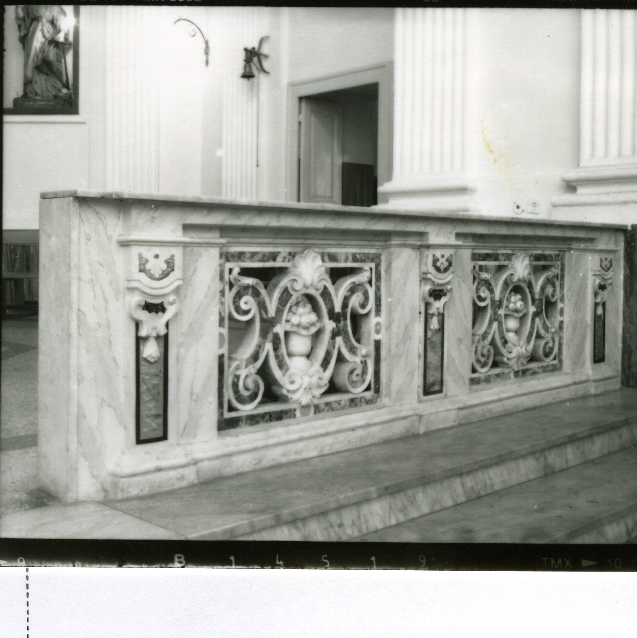 balaustrata - bottega napoletana (fine sec. XVIII)