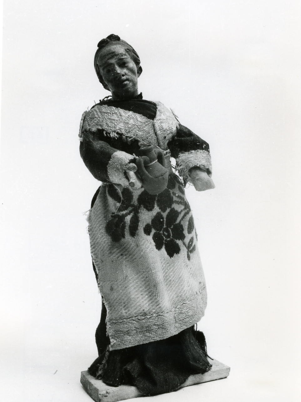 statuetta di presepio - bottega campana (fine sec. XVIII)