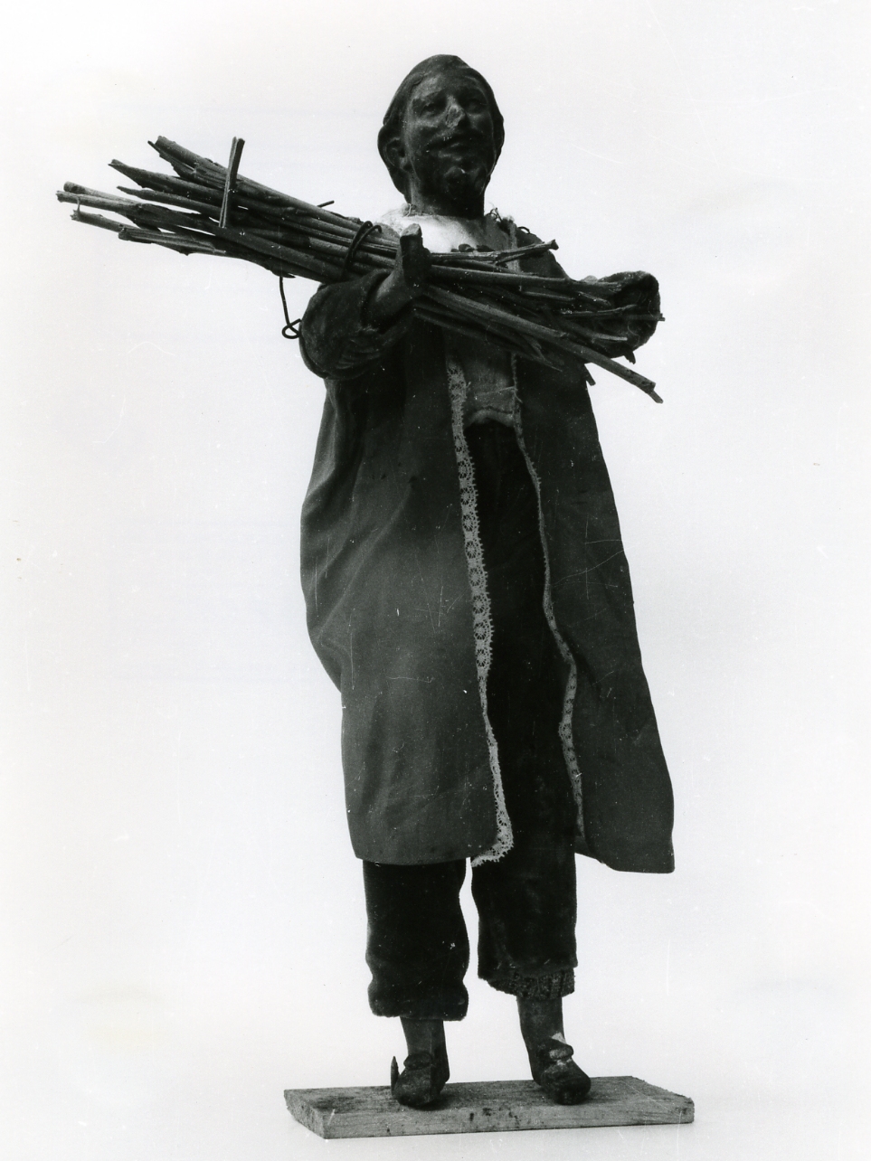 statuetta di presepio - bottega campana (fine sec. XVIII)