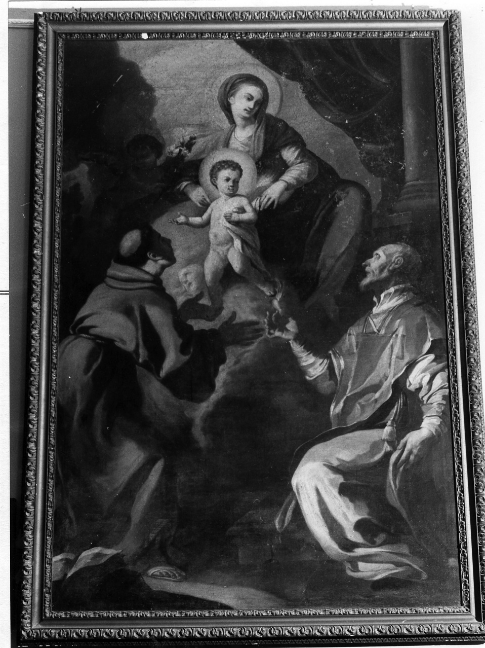 Madonna con Bambino e Santi (dipinto) - ambito campano (seconda metà sec. XVIII)