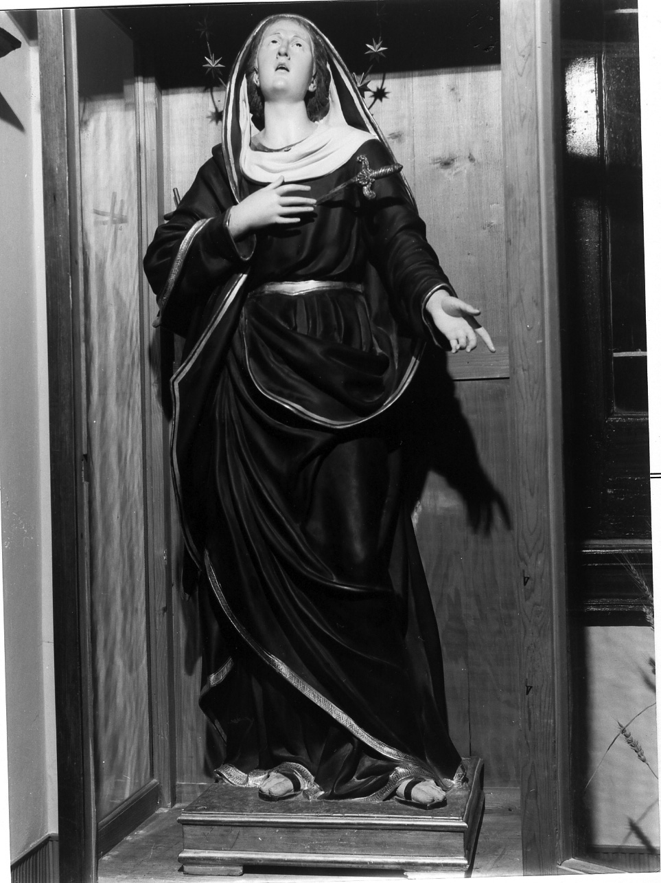 Madonna Addolorata (statua) - bottega napoletana (seconda metà sec. XIX)