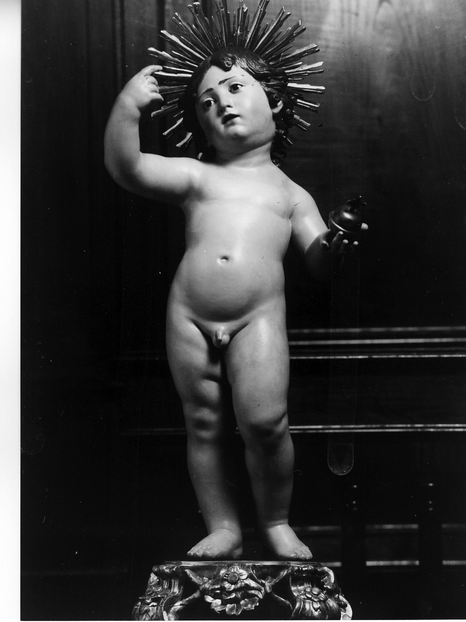 Gesù Bambino (statuetta) - bottega campana (inizio sec. XIX)