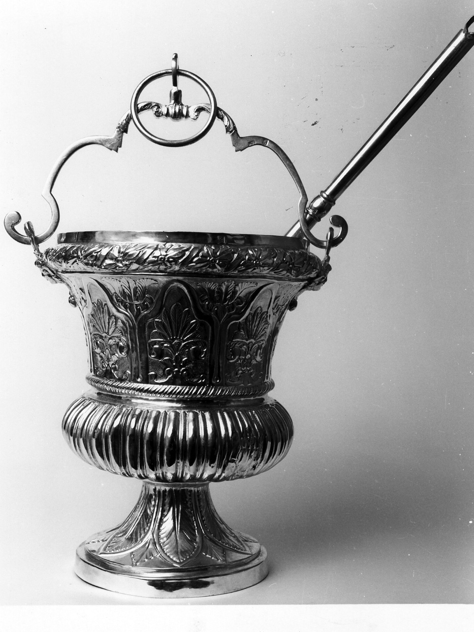 secchiello per l'acqua benedetta - bottega napoletana (sec. XIX)