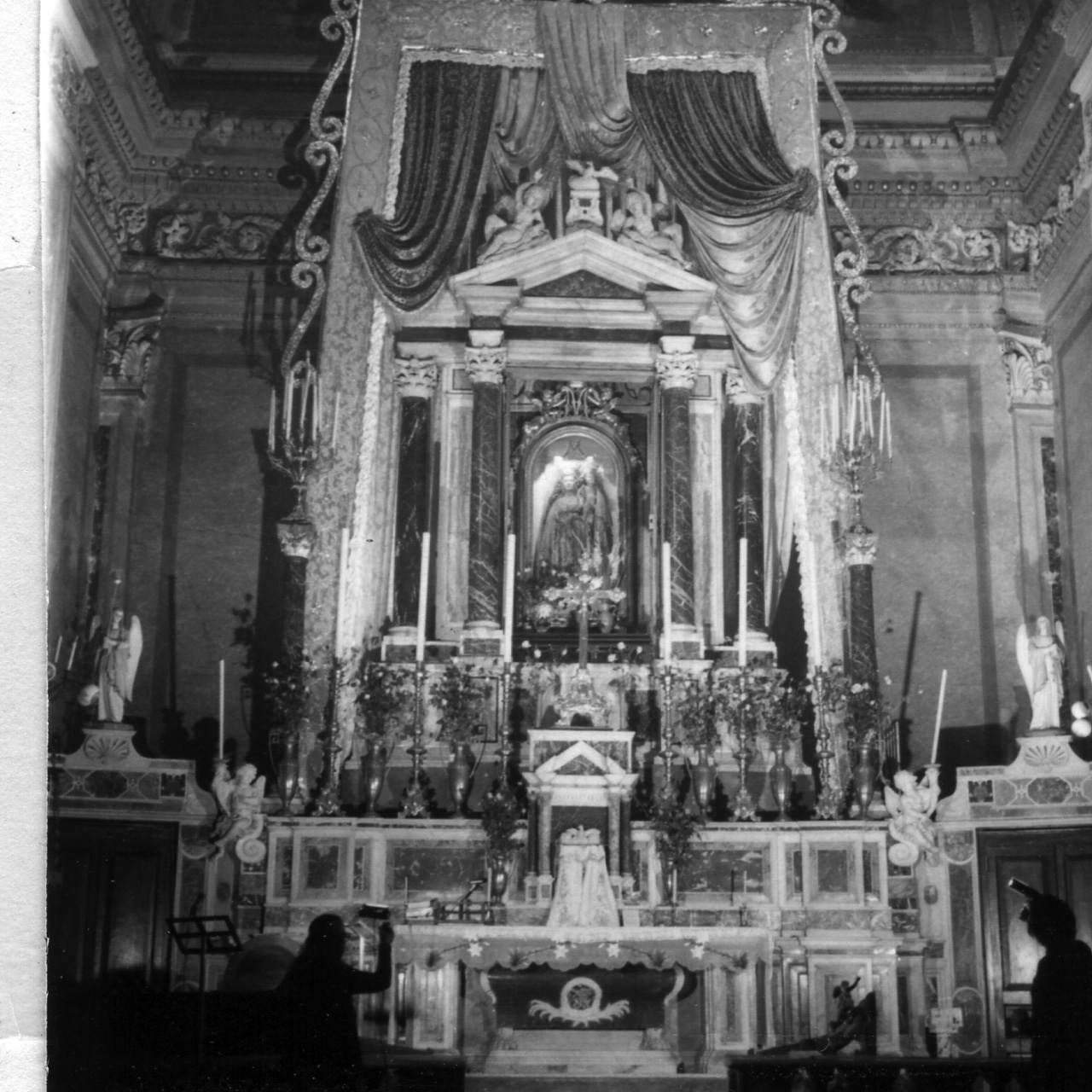 mostra d'altare - bottega napoletana (seconda metà sec. XIX)