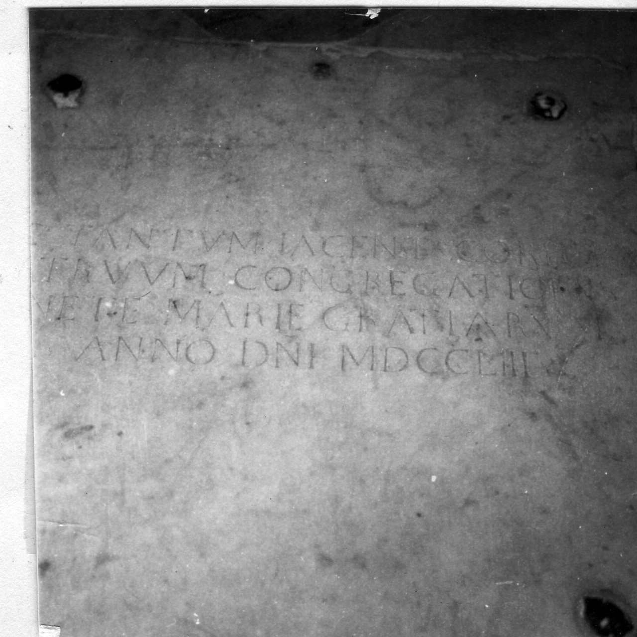 lapide tombale - bottega napoletana (sec. XVIII)